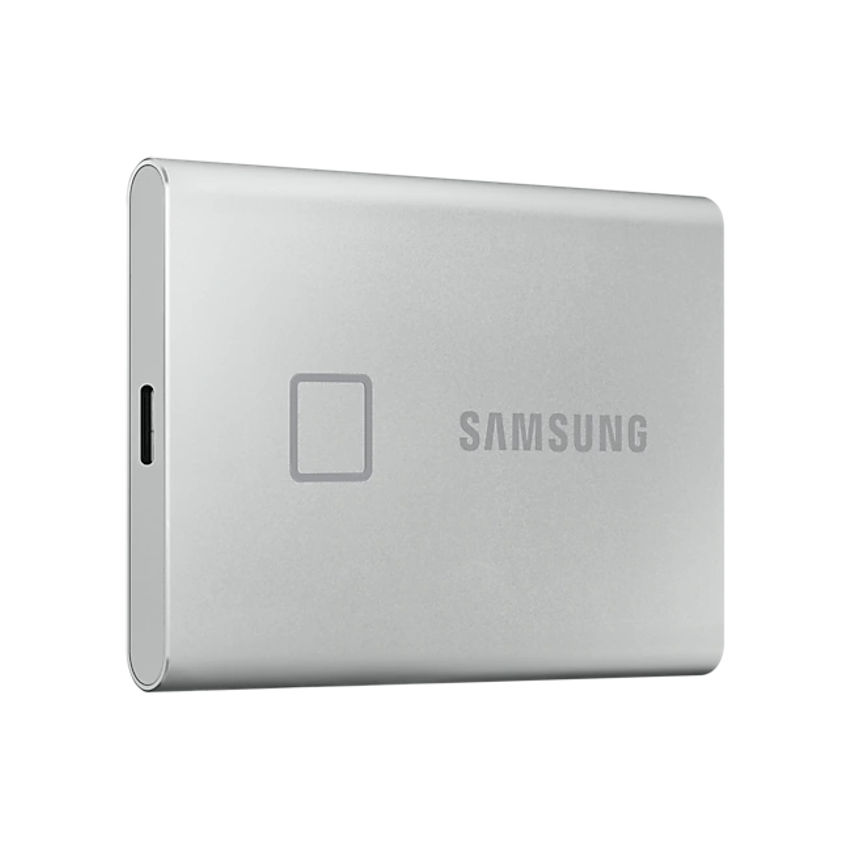Samsung Portable SSD T7 Touch 500GB - Silver (Photo: 3)